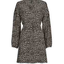Vero Moda - VMNAJA LS SHORT DRESS WVN GA NOOS Beige Outlet