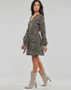 Vero Moda - VMNAJA LS SHORT DRESS WVN GA NOOS Beige Outlet