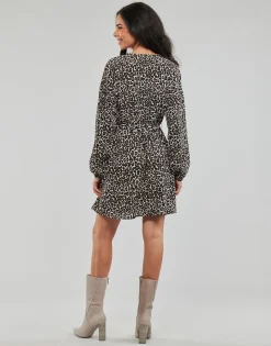 Vero Moda - VMNAJA LS SHORT DRESS WVN GA NOOS Beige Outlet
