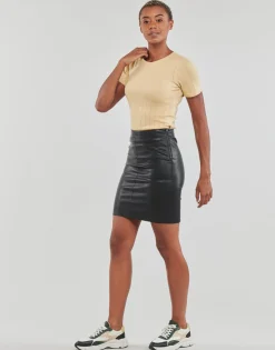 Vero Moda - VMOLYMPIA HW SHORT PL SKIRT NOOS Noir Best