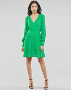 Vero Moda - VMPOLLIANA LS SHORT DRESS WVN< Robes