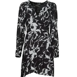 Vero Moda - VMPOLLIANA LS SHORT DRESS WVN< Robes