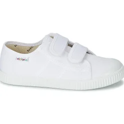 Victoria - BLUCHER LONA DOS VELCROS Blanc Outlet