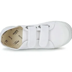 Victoria - BLUCHER LONA DOS VELCROS Blanc Outlet