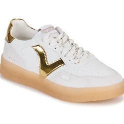 Victoria - SEUL EFECTO PIEL & SERRAJE LOGO METAL< Baskets Mode
