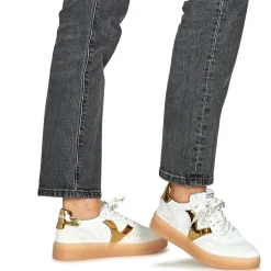 Victoria - SEUL EFECTO PIEL & SERRAJE LOGO METAL< Baskets Mode