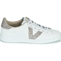 Victoria Baskets Mode^- TENIS PIEL GLITTER