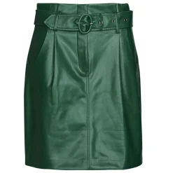 Vila - VICHOOSY HW COATED SKIRT Vert Hot