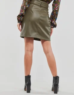 Vila - VICHOOSY HW COATED SKIRT< Jupes