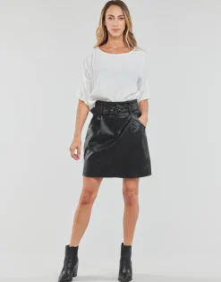 Vila Jupes^- VICHOOSY HW COATED SKIRT