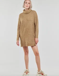 Vila Robes^- VICILIA ROLLNECK L/S KNIT TUNIC/SU