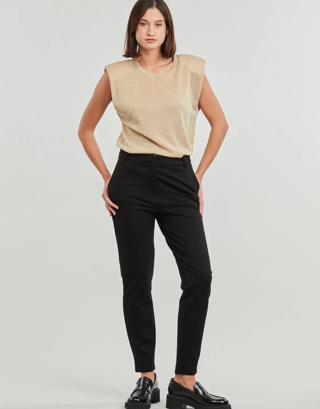 Vila - VICLASS PIPING< Pantalons