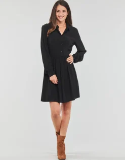 Vila Robes^- VIFINI L/S SHIRT DRESS/SU