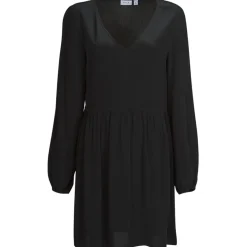 Vila - VIFINI L/S SHORT DRESS< Robes