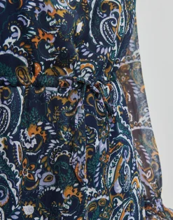 Vila - VIKELLY V-NECK L/S ANCLE Multicolore Outlet