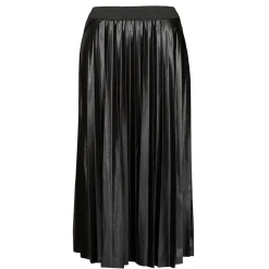 Vila - VINITBAN SKIRT/SU Noir Outlet