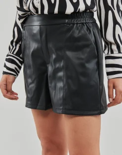 Vila Shorts & Bermudas^- VIPEN RW COATED SHORTS