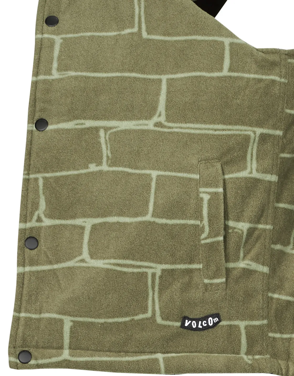 Volcom - BOWERED VEST Noir Online