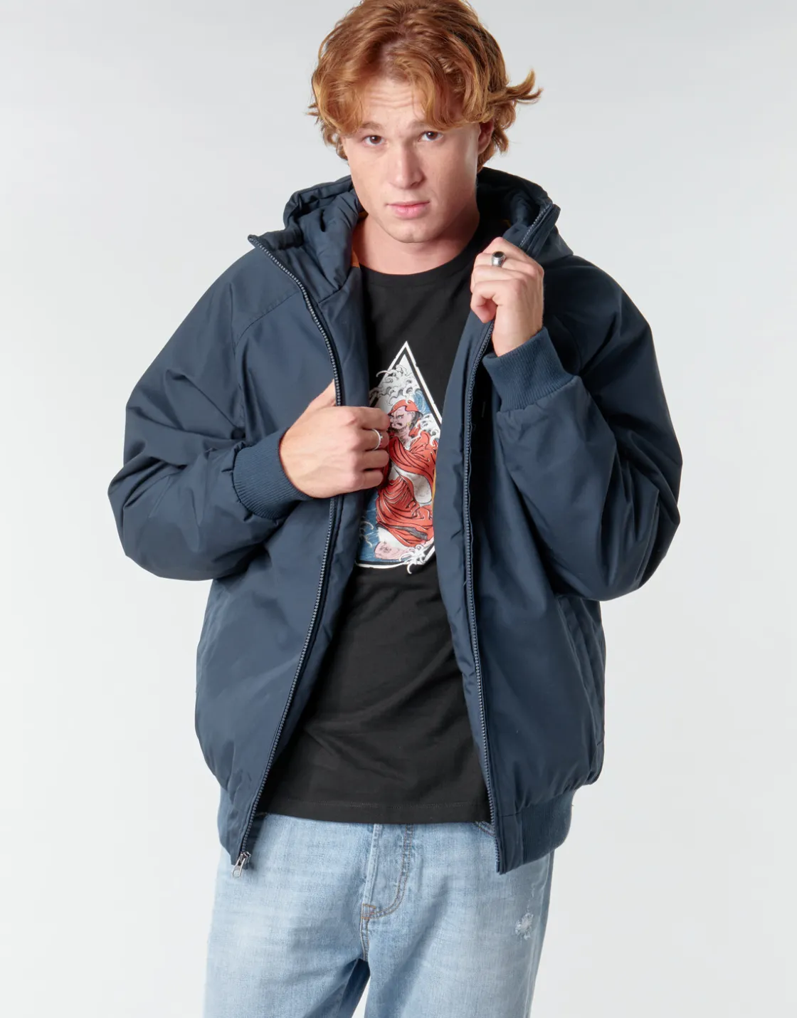 Volcom - HERNAN 5K JACKET Bleu