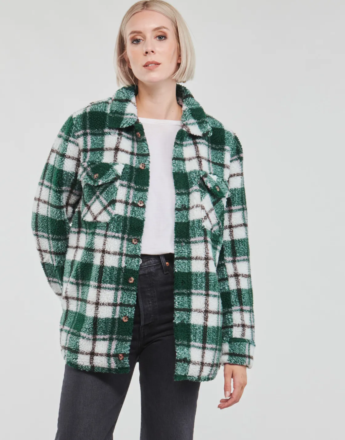Volcom - SILENT SHERPA JACKET< Vestes