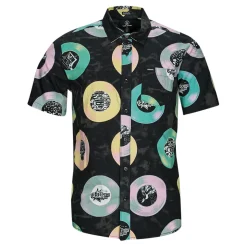 Volcom - V ENT LP WOVEN SS Noir Outlet