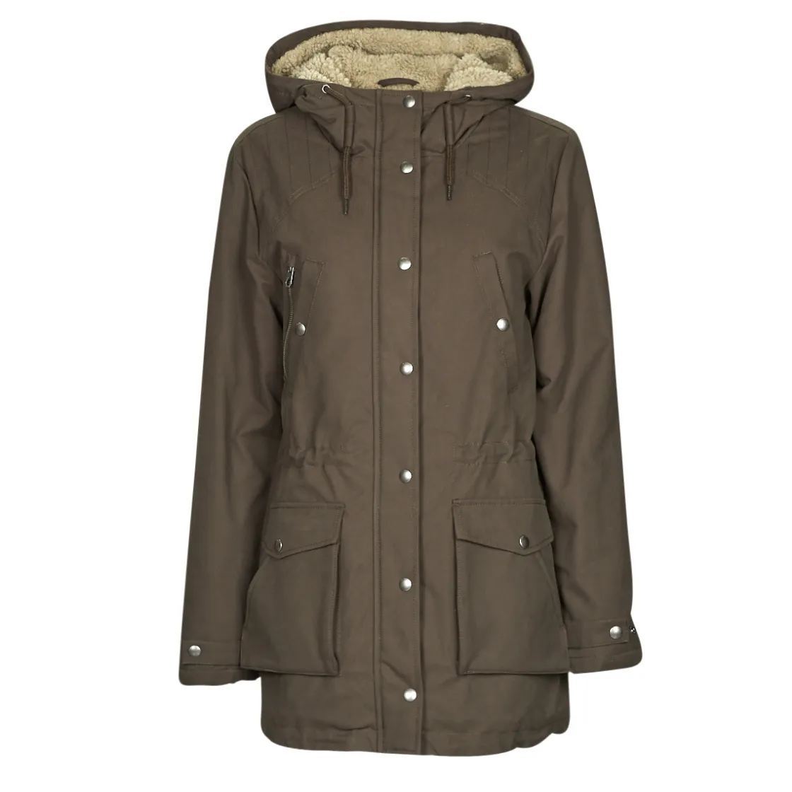 Volcom - WALK ON BY 5K PARKA Marron Discount