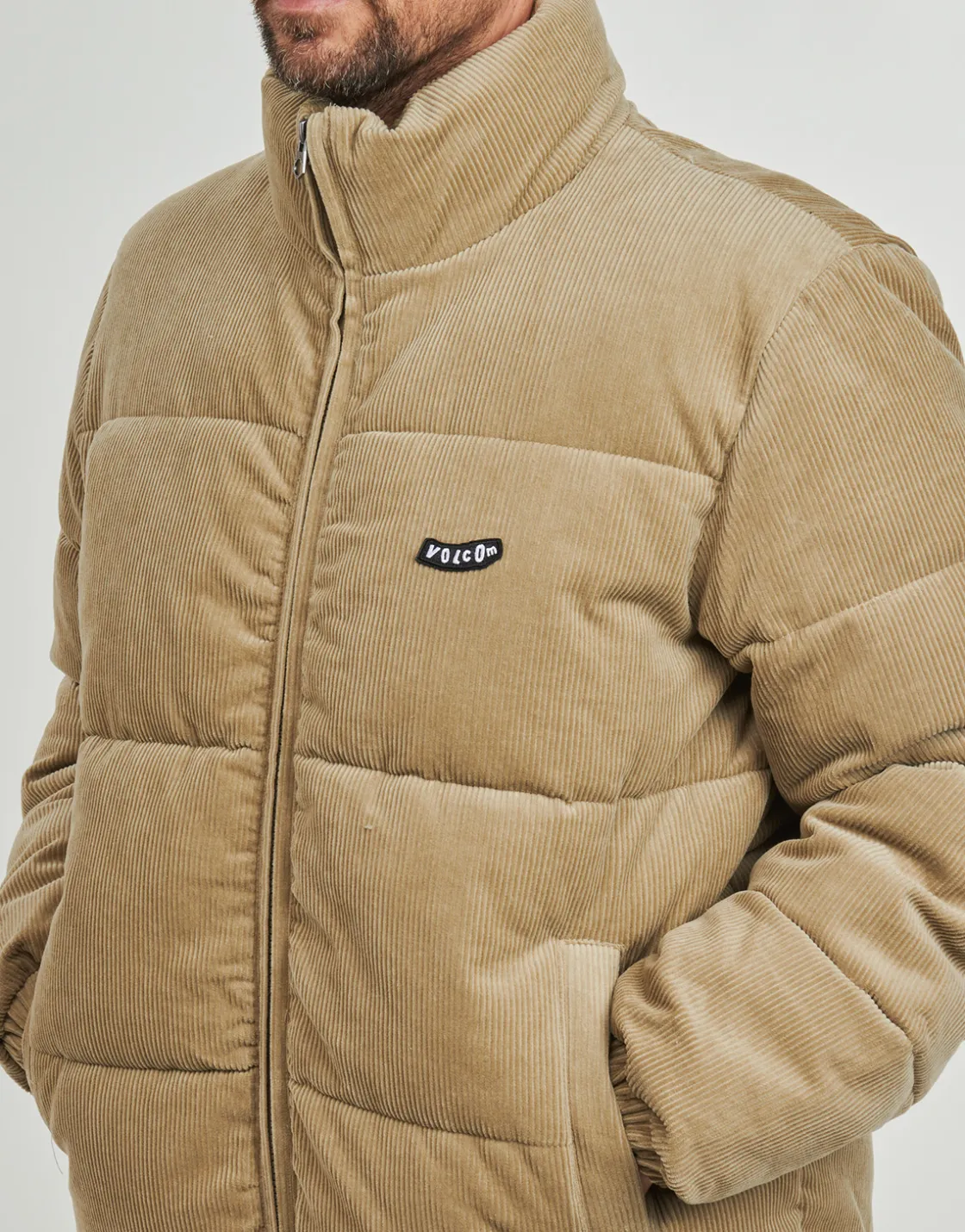 Volcom - WALLTZ CORD JACKET Beige Discount