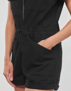 Volcom - WHEELFRITE ROMPER Noir Outlet