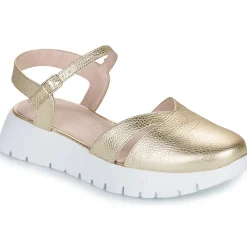 Wonders - A-2461-MAX-PLATINO< Sandales Et Nu-pieds