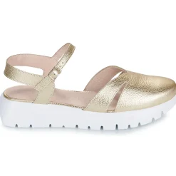 Wonders - A-2461-MAX-PLATINO< Sandales Et Nu-pieds