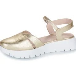 Wonders - A-2461-MAX-PLATINO< Sandales Et Nu-pieds