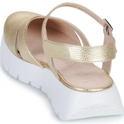 Wonders - A-2461-MAX-PLATINO< Sandales Et Nu-pieds