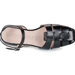Wonders Sandales Et Nu-pieds^- C-7121-LACK-NEGRO
