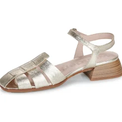Wonders - C-7121-LAMINATO-PLATINO< Sandales Et Nu-pieds