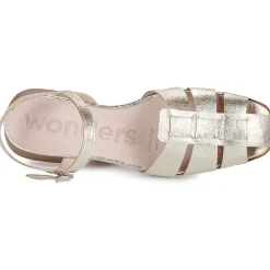 Wonders - C-7121-LAMINATO-PLATINO< Sandales Et Nu-pieds
