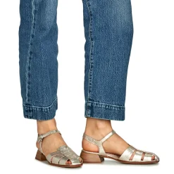 Wonders - C-7121-LAMINATO-PLATINO< Sandales Et Nu-pieds