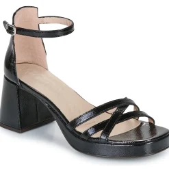 Wonders Sandales Et Nu-pieds^- G-6804-LACK-NEGRO