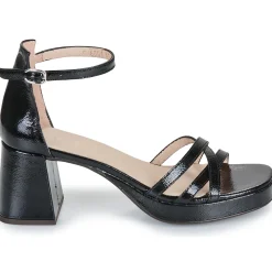 Wonders Sandales Et Nu-pieds^- G-6804-LACK-NEGRO