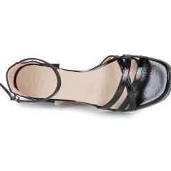 Wonders Sandales Et Nu-pieds^- G-6804-LACK-NEGRO