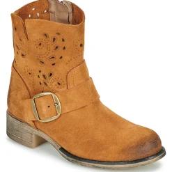 YOKONO Bottines / Boots^- MONS-001LP-SERRAJE-CUERO