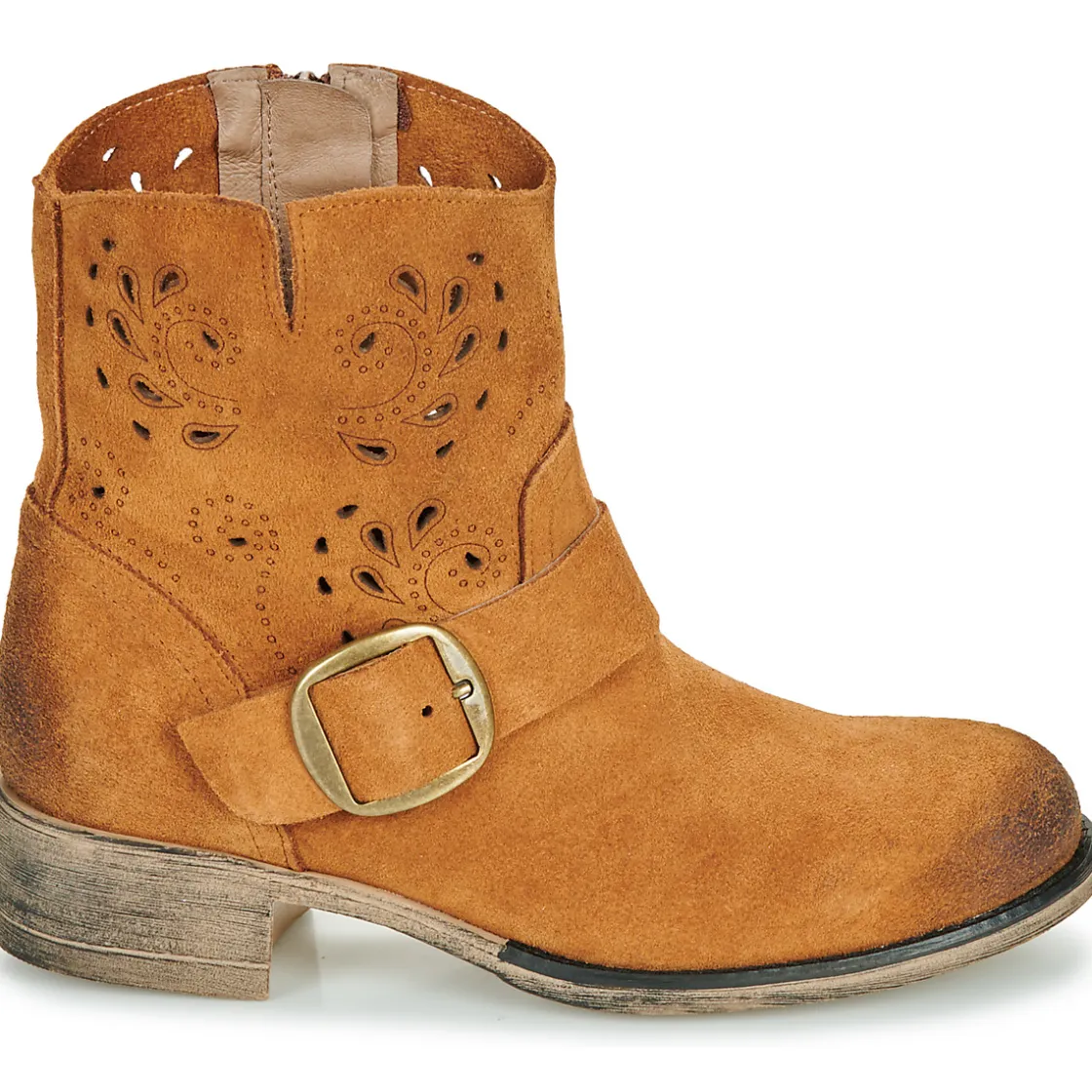 YOKONO Bottines / Boots^- MONS-001LP-SERRAJE-CUERO