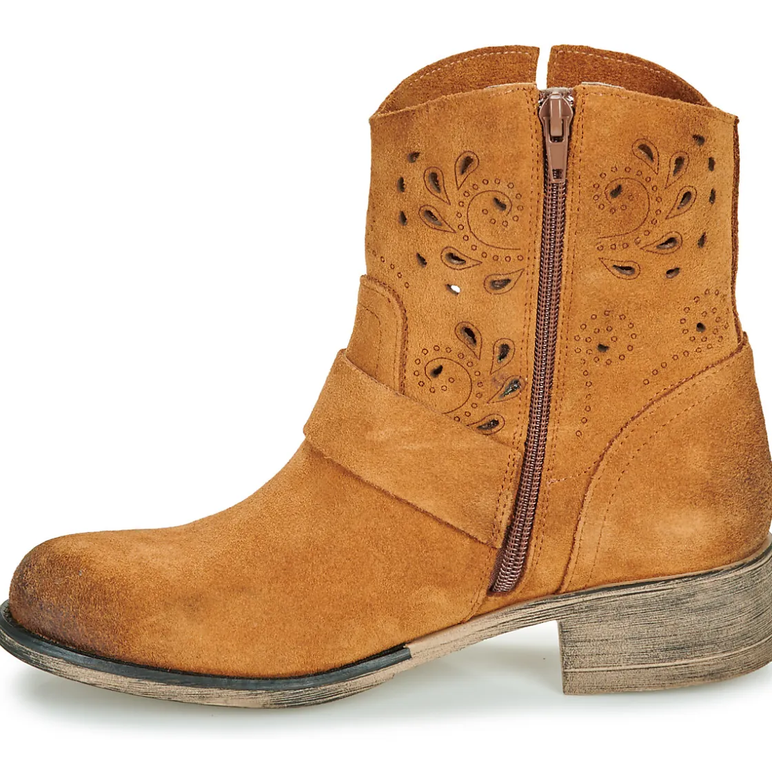 YOKONO Bottines / Boots^- MONS-001LP-SERRAJE-CUERO