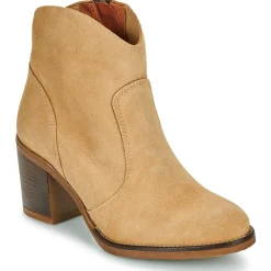 YOKONO Bottines / Boots^- ORNE-005-SERRAJE-BEIG