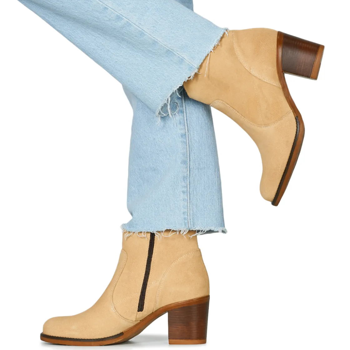 YOKONO Bottines / Boots^- ORNE-005-SERRAJE-BEIG