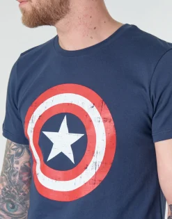 Yurban T-shirts & Polos^- MARVEL CAPTAIN AMERICA LOGO