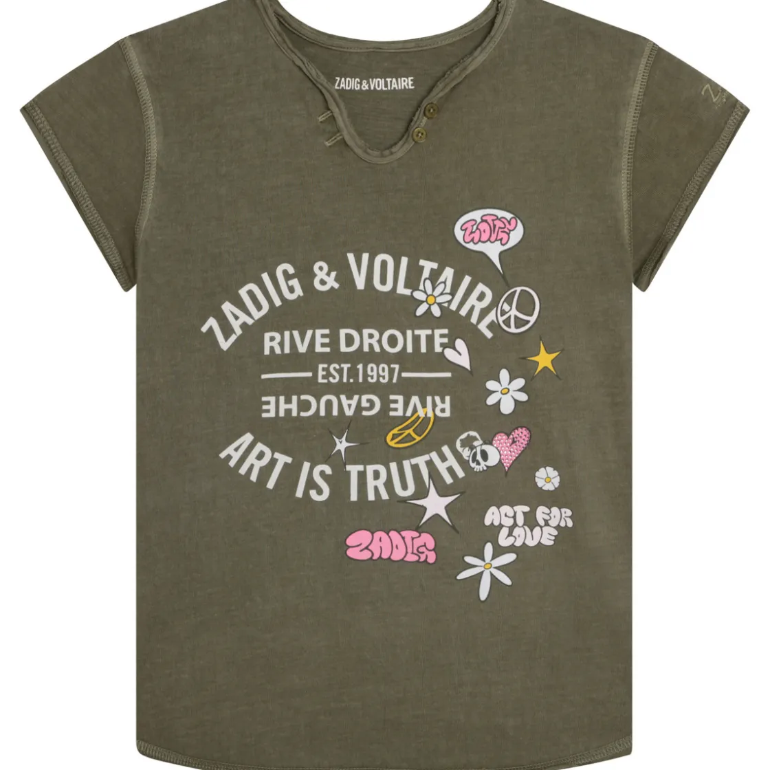 Zadig & Voltaire - X15379-656-C< T-shirts & Polos